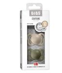 Bibs Couture 2 Pack Vanilla/Olive