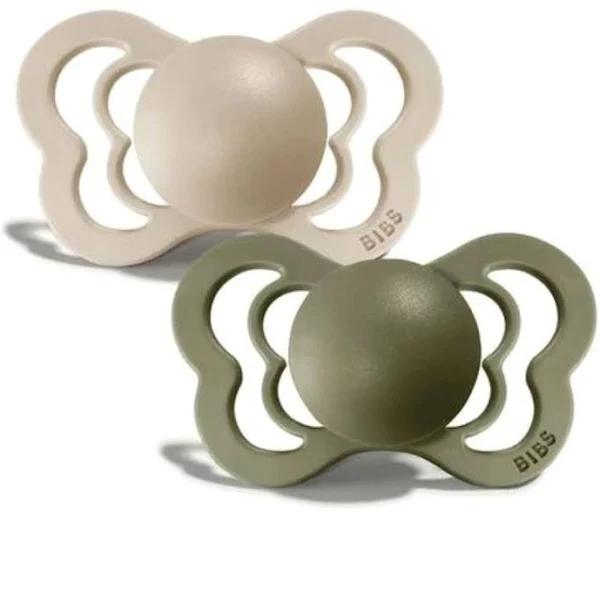 Bibs Couture 2 Pack Vanilla/Olive