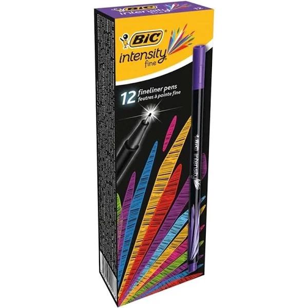 Bic Intensity Fineliner Fine Purple