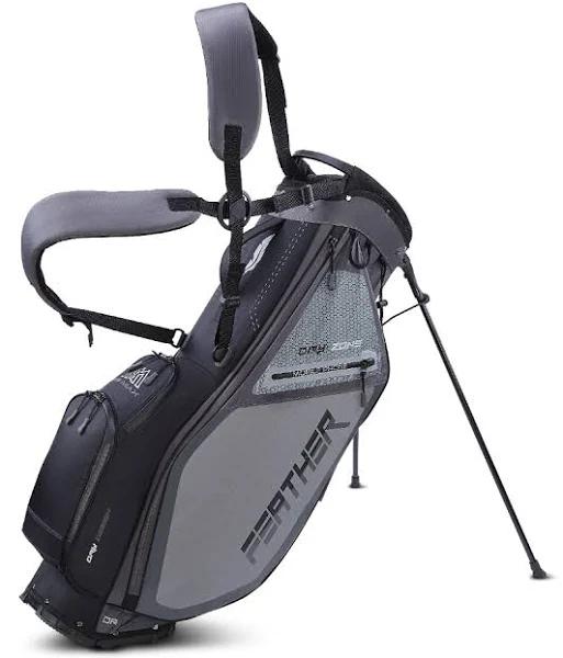 Big Max Dri Lite Feather Golf Stand Bag Grey/Black
