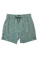 Billabong Boys Palm Sundays Layback Boardshorts Swimwears - Sage- Swimwear Galore