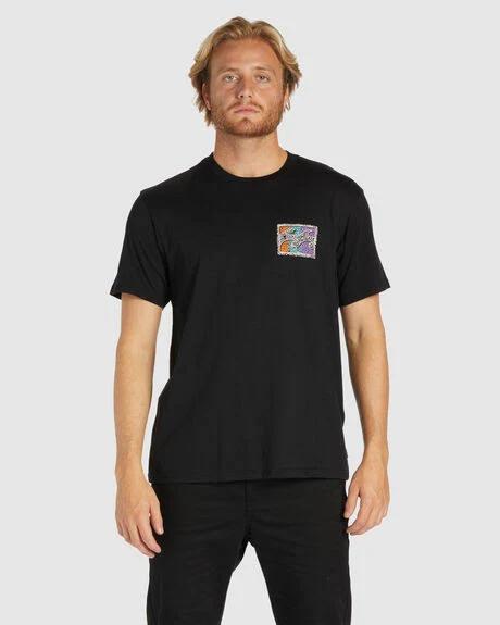 Billabong - Crayon Wave T-Shirt - Size XS