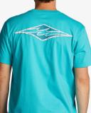 Billabong Men's Crayon Wave Short Sleeve Tee Shirt - Black | Cotton - Swimoutlet.com
