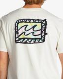Billabong Men's Crayon Wave Short Sleeve Tee Shirt - Black | Cotton - Swimoutlet.com