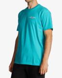 Billabong Men's Crayon Wave Short Sleeve Tee Shirt - Black | Cotton - Swimoutlet.com