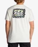 Billabong Men's Crayon Wave Short Sleeve Tee Shirt - Black XXL | Cotton - Swimoutlet.com