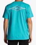Billabong Men's Crayon Wave Short Sleeve Tee Shirt - Black XXL | Cotton - Swimoutlet.com