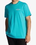Billabong Men's Crayon Wave Short Sleeve Tee Shirt - Black XXL | Cotton - Swimoutlet.com