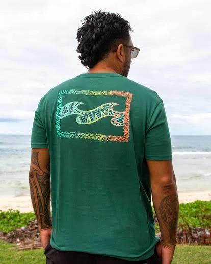 Billabong | Men's Crayon Wave T-Shirt - Yellow- Size S at Official Billabong Store
