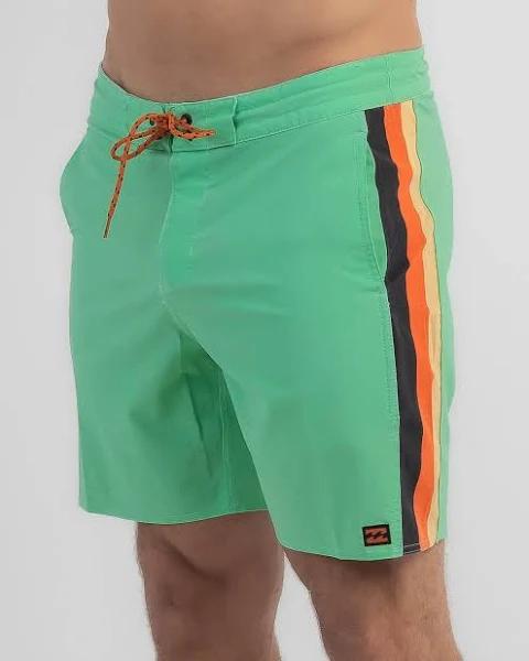 Billabong Men's D Bah Lo Tides Board Shorts in Green | Size 34
