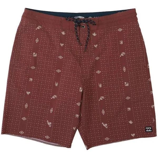 Billabong Mens Sundays LT Boardshorts Swimwears - Rust- Swimwear Galore