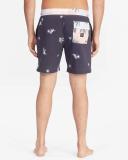 Billabong Sundays Layback Swim Trunks Aqua