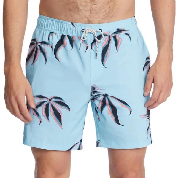 Billabong Sundays Layback Swim Trunks Aqua