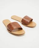 Billini - Women's Sandals - Henrik - Dark Tan Scale, 6