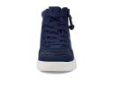 Billy Navy Space Classic Lace High Adaptive Shoes (Easy on/off) - Navy 9 Toddler Boys