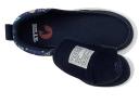 Billy Navy Space Classic Lace High Adaptive Shoes (Easy on/off) - Navy 9 Toddler Boys