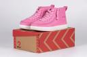 Billy Pink Classic Kids High Top Adaptive Sneaker (EasyOn) - Pink 11 Little Kid Girls