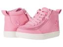 Billy Pink Classic Kids High Top Adaptive Sneaker (EasyOn) - Pink 11 Little Kid Girls