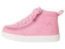 Billy Pink Classic Kids High Top Adaptive Sneaker (EasyOn) - Pink 11 Little Kid Girls