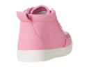 Billy Pink Classic Kids High Top Adaptive Sneaker (EasyOn) - Pink 11 Little Kid Girls
