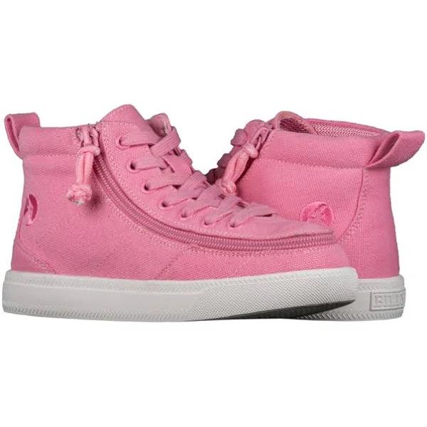 Billy Pink Classic Kids High Top Adaptive Sneaker (EasyOn) - Pink 11 Little Kid Girls