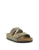 Birkenstock - Arizona Birko-Flor BirkiBuc Sandal - Stone - 36 EU