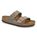 Birkenstock - Arizona Birko-Flor BirkiBuc Sandal - Stone - 36 EU