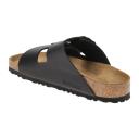 BIRKENSTOCK Arizona Birko-Flor Black Two-Strap Sandals - Women's Size 5