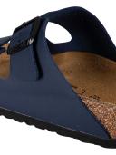 Birkenstock Arizona Birko-Flor Sandal (Navy, Size 45 EU)