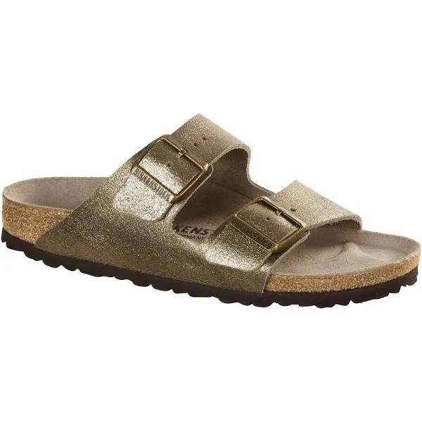 Birkenstock Arizona Birko-Flor Sandals - Narrow - Dark Brown, EU 41