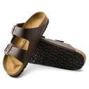 Birkenstock Arizona Birko-Flor Sandals - Narrow - Dark Brown, EU 42