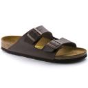 Birkenstock Arizona Birko-Flor Sandals - Narrow - Dark Brown, EU 42