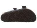 Birkenstock Arizona Black Amalfi Leather Soft Footbed, 40