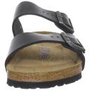 Birkenstock Arizona Black Amalfi Leather Soft Footbed, 40