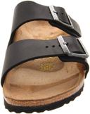 Birkenstock Arizona Black Oiled Leather Soft Footbed, 45