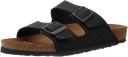 Birkenstock Arizona Black Oiled Leather Soft Footbed, 46