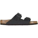 Birkenstock Arizona Black Oiled Leather Soft Footbed, 46