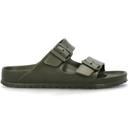 BIRKENSTOCK Arizona Essentials EVA Footbed Sandal Sandals Grey- Mens- Size: 10