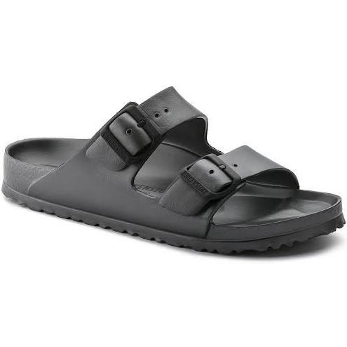 BIRKENSTOCK Arizona Essentials EVA Footbed Sandal Sandals Grey- Mens- Size: 10