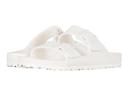 Birkenstock Arizona Eva White Preschool Girls' Sandal Shoes, Size: 2, Metal