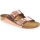 Birkenstock Arizona Female Slides Metallic Copper 9
