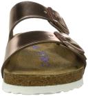 Birkenstock Arizona Female Slides Metallic Copper 9