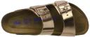 Birkenstock Arizona Female Slides Metallic Copper 9