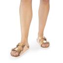 Birkenstock Arizona Female Slides Metallic Copper 9