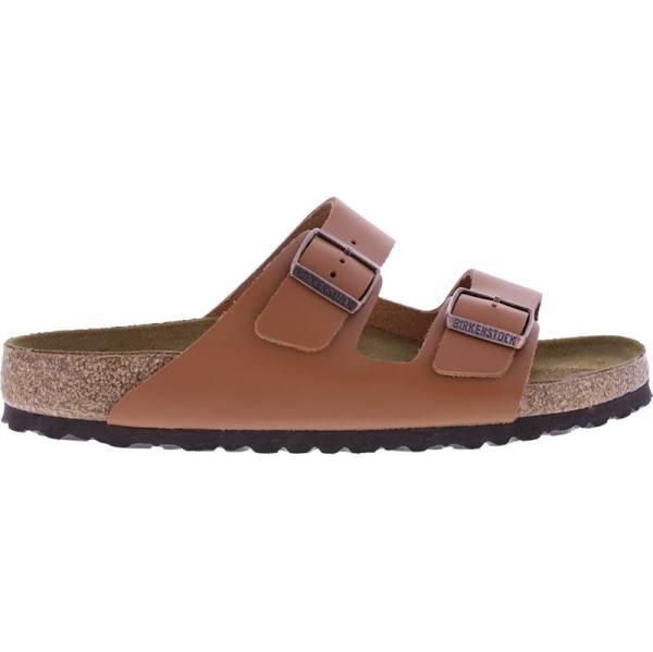 Birkenstock Arizona in Ginger Brown Smooth Leather, Size UK 7.5 | END. Clothing