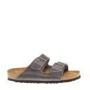Birkenstock Arizona Iron Leather Soft Footbed Narrow 41