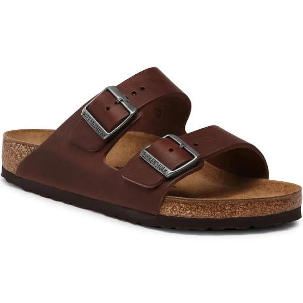 Birkenstock Arizona Leather Sandals, Brown