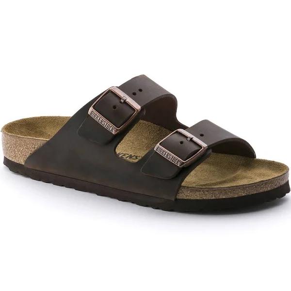 Birkenstock Arizona Leather Sandals - Habana