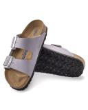 Birkenstock - Arizona Leather Sandals, Women , Purple