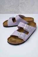Birkenstock - Arizona Leather Sandals, Women , Purple